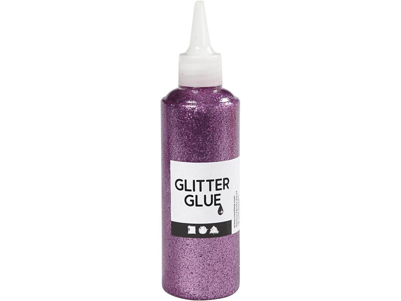 Creativ Company Glitter glue Purple 118ml
