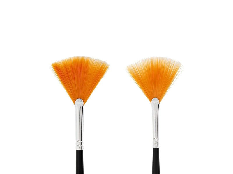 Creativ Company Gold Line fan brushes 2pcs.
