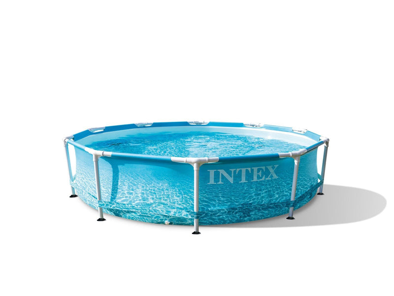 Intex Beachside Metal Frame Pool Set  3.05mx76cm
