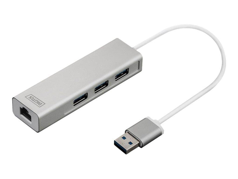DIGITUS DA-70250-1 - hub - 3 ports USB-Hubs - 3 - Weiß