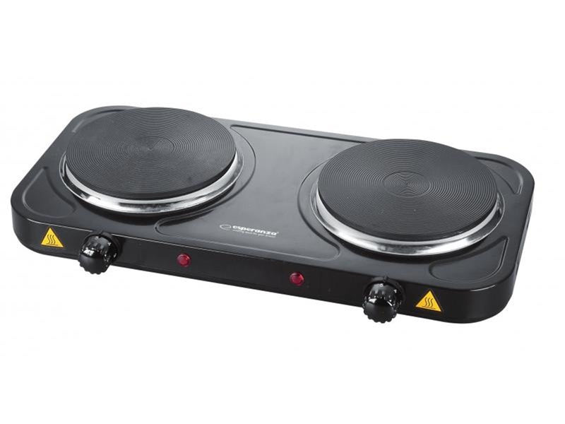 Esperanza ELECTRIC HOT PLATE COTOPAXI BLACK