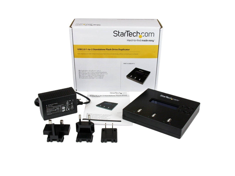 StarTech.com 1:2 Standalone USB 2.0 Flash Drive Duplicator und Eraser