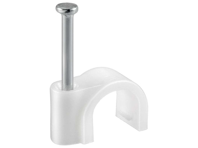 Pro Kabel Clip - Weiß - 14mm