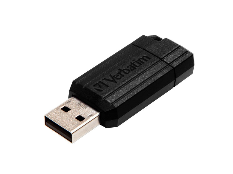 Verbatim PinStripe - Schwarz - 64GB - USB-Stick