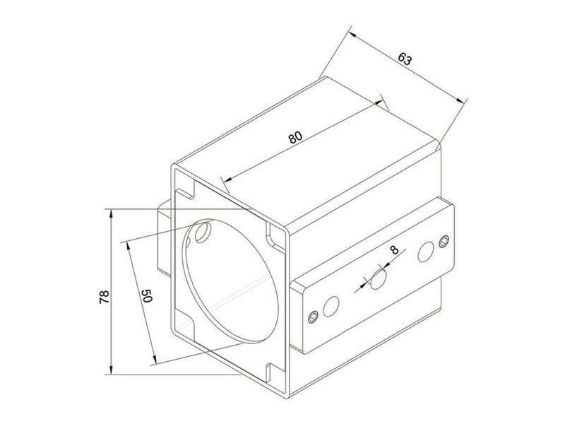 Multibrackets M Pro Series - Pole Drill Fixture