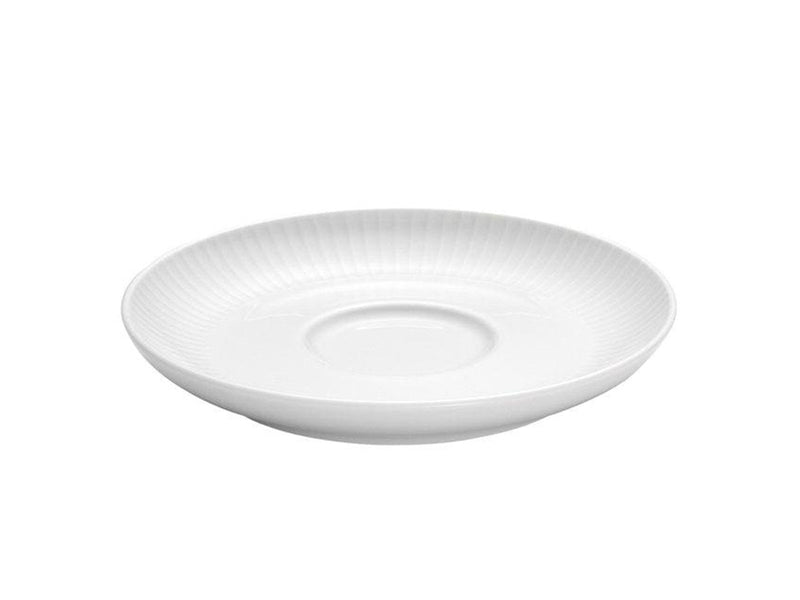 Pillivuyt Plissé saucer 16.5 cm fits Plissé cup 29 cl.