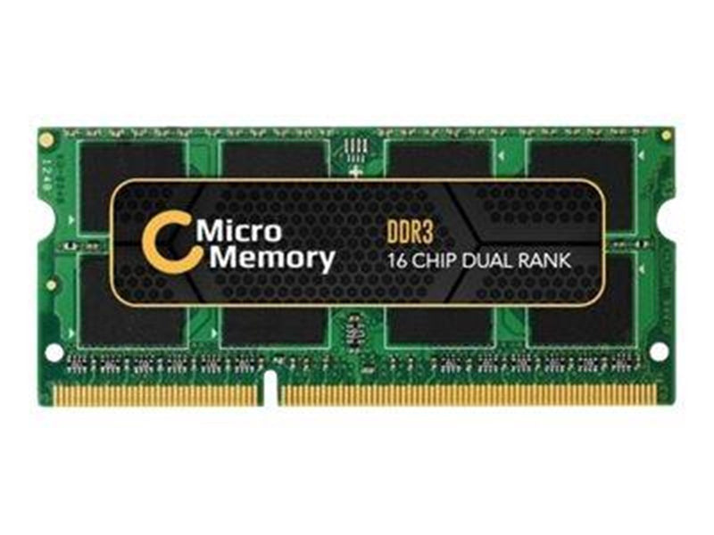 CoreParts Memory - DDR3 - 2 GB - SO-DIMM 204-pin - unbuffered