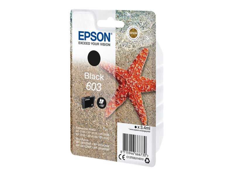 Epson 603 - black - original - ink cartridge - Tintenpatrone Schwarz
