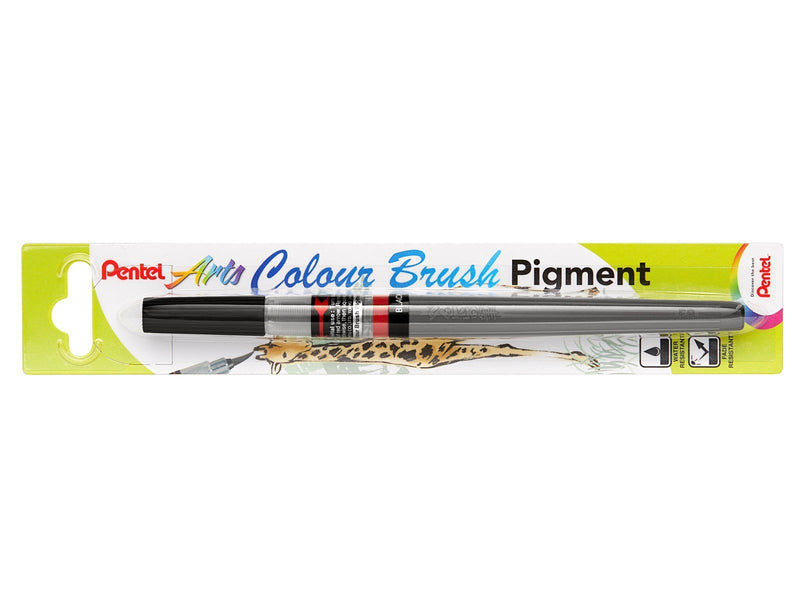 Pentel XGFP-101X Colour Brush Perm Black
