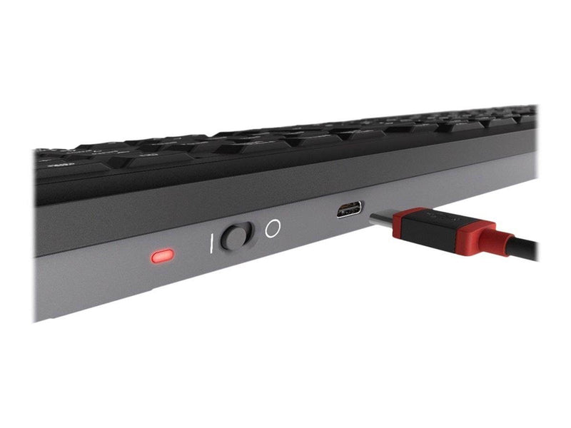 Cherry STREAM DESKTOP RECHARGE - Tastatur & Maus Set - Englisch - Schwarz