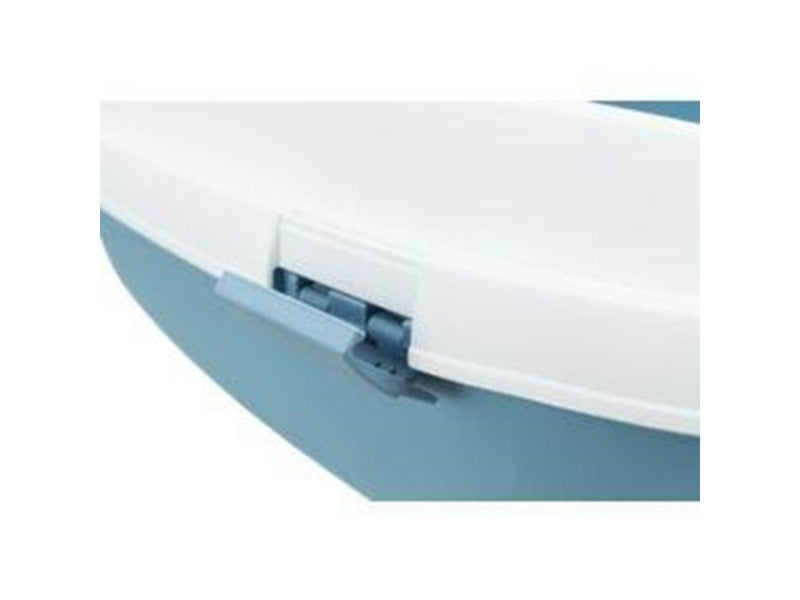 Trixie Primo XXL Katzenklo mit Rand 56 × 25 × 71 cm blau/weiß