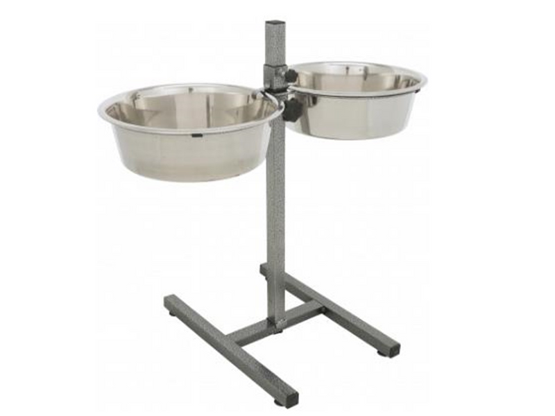 Trixie Dog bar stainless steel/metal 2 × 4.5 l/ø 29 cm