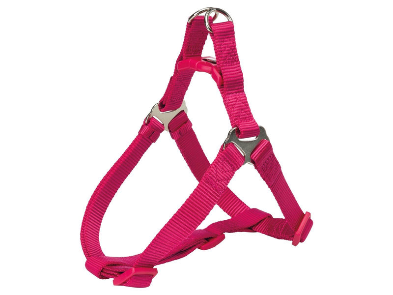 Trixie Premium One Touch harness L: 65–80 cm/25 mm fuchsia