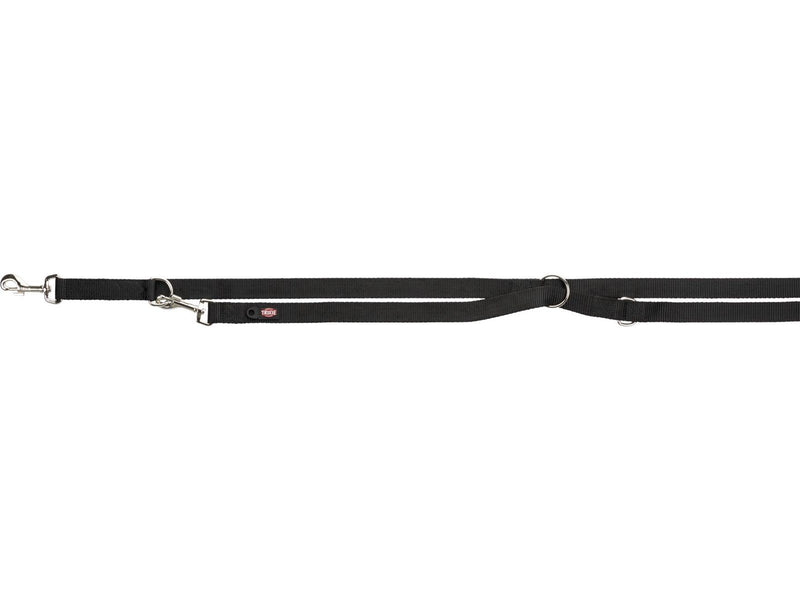 Trixie Premium adjustable lead M–L: 2.00 m/20 mm black