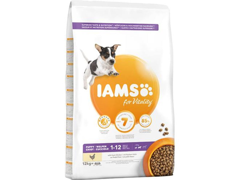 Iams Puppy & Junior Small Medium 12 kg