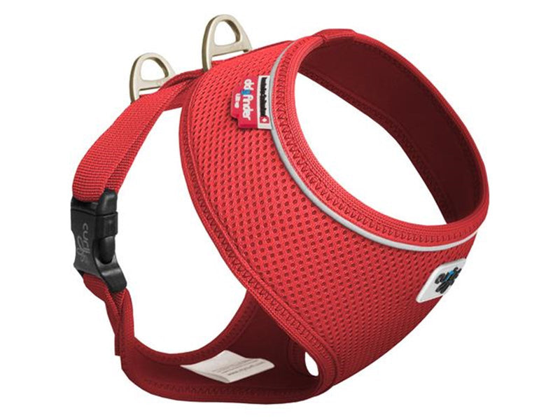 Curli Basic harness Air-Mesh red M