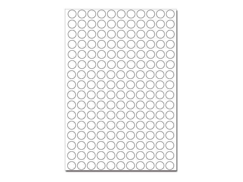 HERMA multi-purpose labels - 5632 label(s) - 8 mm round
