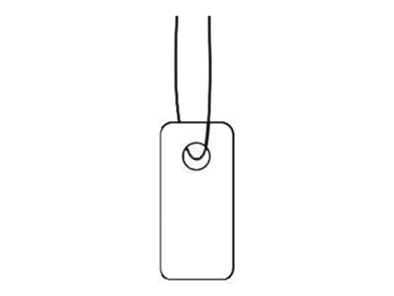 HERMA Strung marking tags - name badge labels - 1000 label(s) - 7 x 15 mm