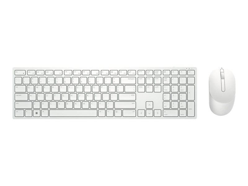 Dell Pro - Tastatur & Maus Set - Nordisch - Weiss