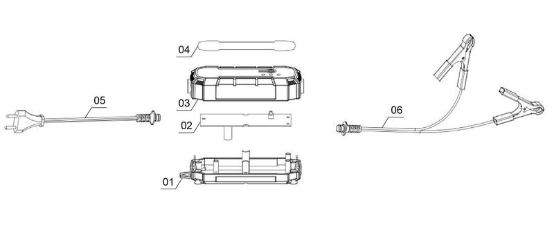 Einhell Batterie-Ladegerät CE-BC 1 M (1002205)