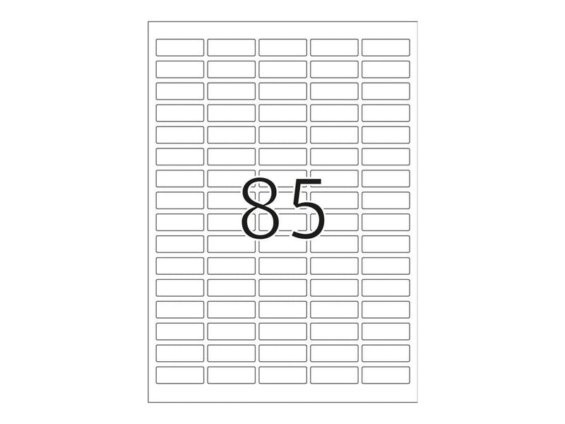 HERMA labels - matte - 2125 label(s) - 37 x 13 mm