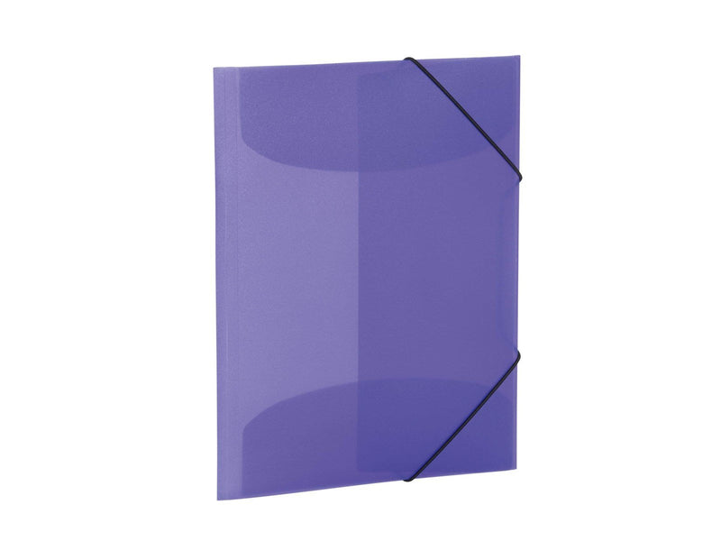 HERMA Elasticated folder A4 PP translucent violet
