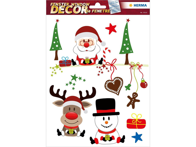 HERMA Set window pictures christmas children motives