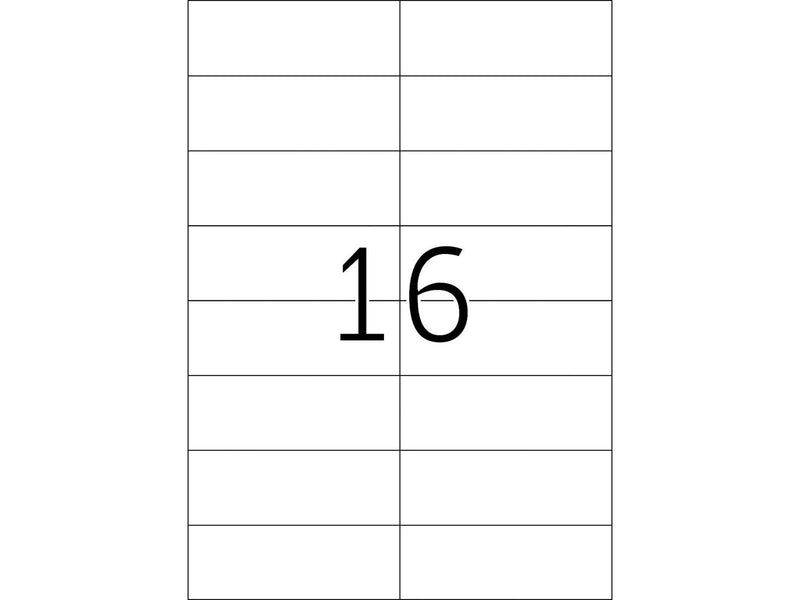 HERMA Coloured labels A4 105 x 37 mm green removable