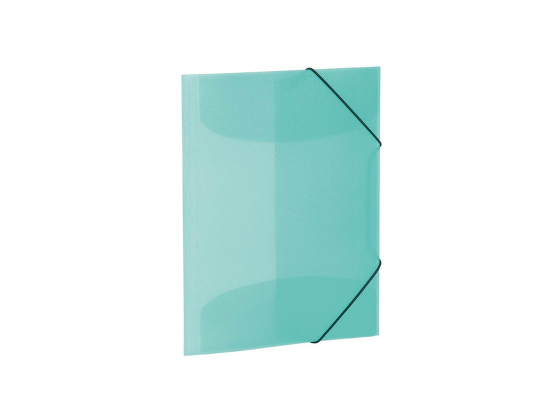 HERMA Elasticated folder A3 PP translucent turquoise