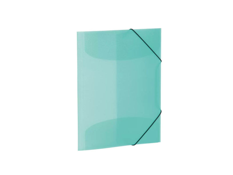 HERMA Elasticated folder A3 PP translucent turquoise