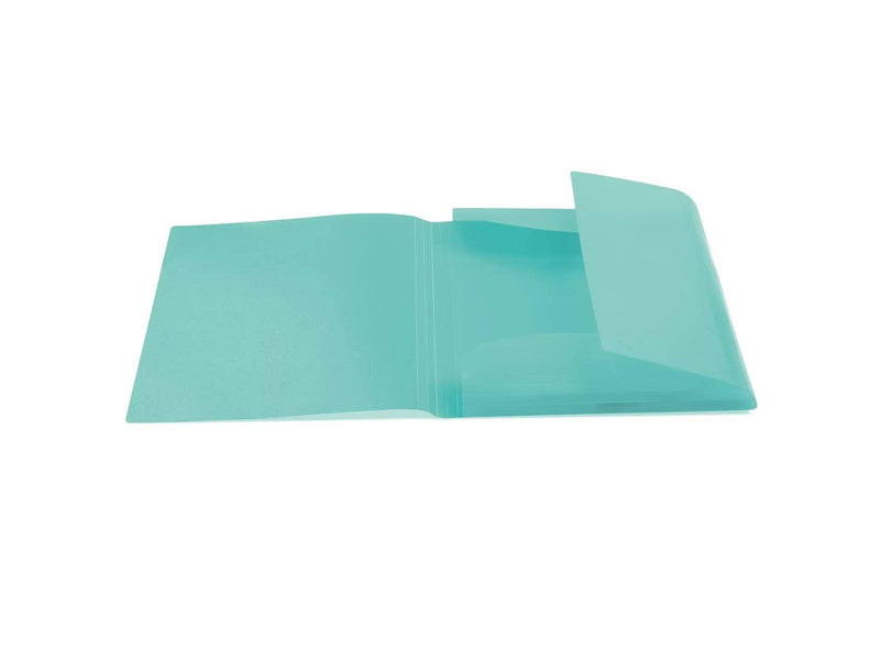 HERMA Elasticated folder A3 PP translucent turquoise