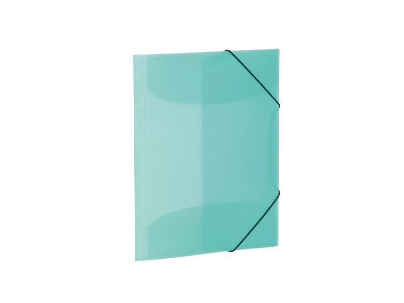 HERMA Elasticated folder A3 PP translucent turquoise