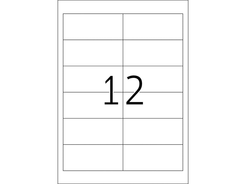 HERMA Power labels with strong adhesion A4 97 x 42.3 mm made of paper