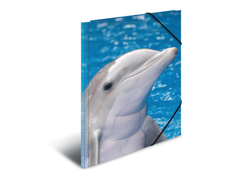HERMA Elasticated folder A3 PP Dolphin
