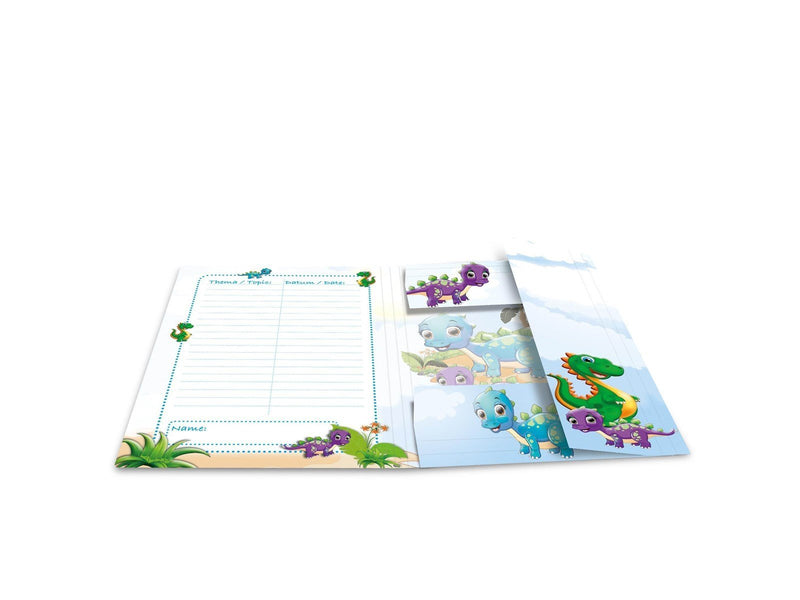 HERMA Elasticated folder A3 Cardboard Dinos