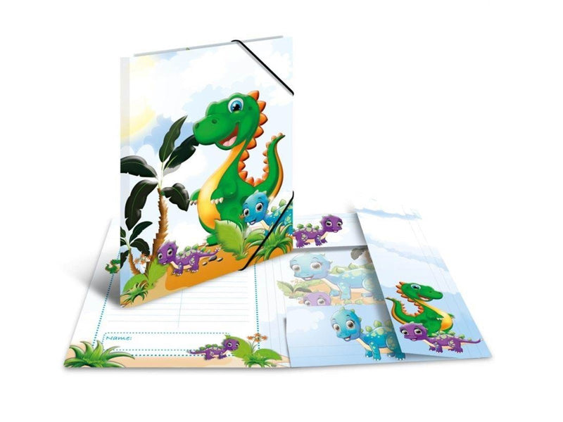 HERMA Elasticated folder A3 Cardboard Dinos