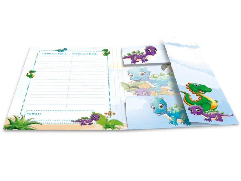 HERMA Elasticated folder A3 Cardboard Dinos