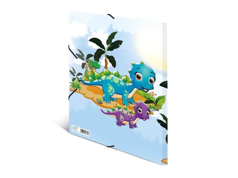 HERMA Elasticated folder A3 Cardboard Dinos