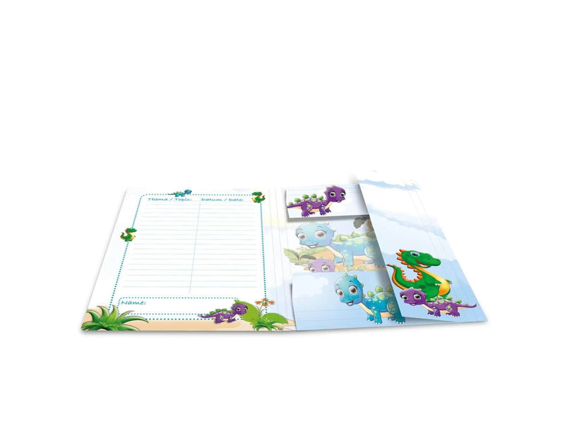 HERMA Elasticated folder A3 Cardboard Dinos
