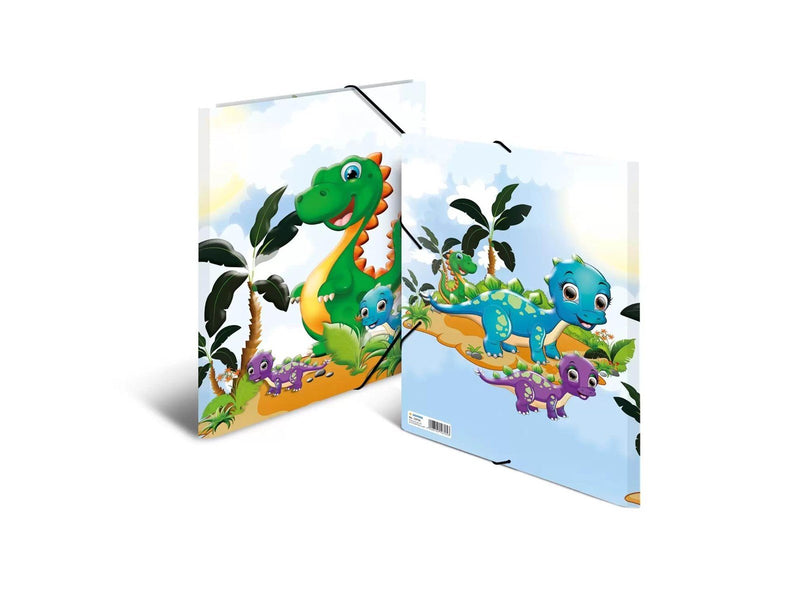 HERMA Elasticated folder A3 Cardboard Dinos