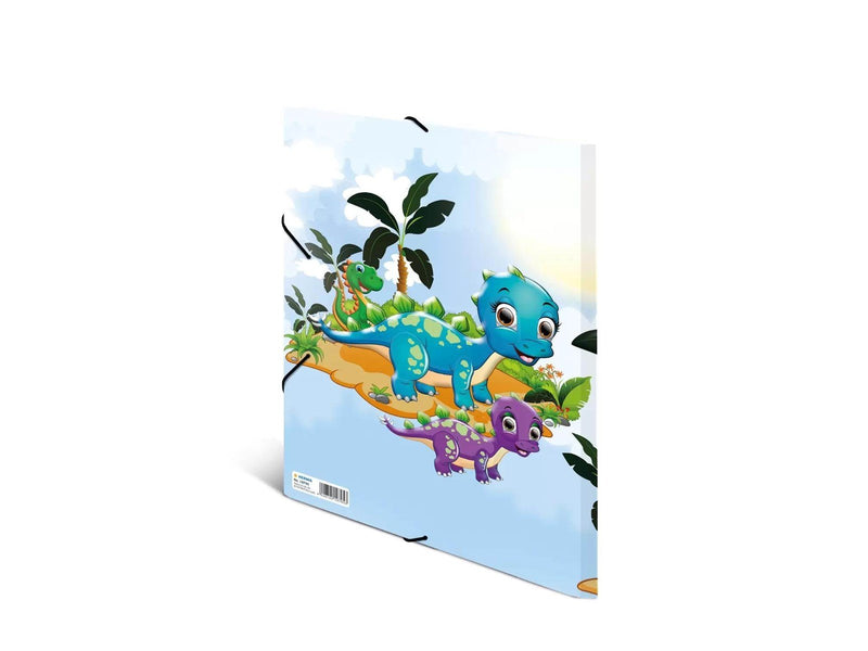 HERMA Elasticated folder A3 Cardboard Dinos