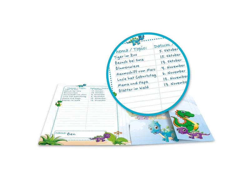 HERMA Elasticated folder A3 Cardboard Dinos