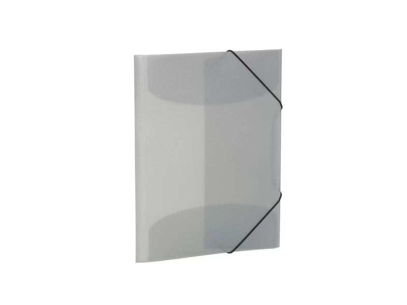 HERMA Elasticated folder A4 PP translucent grey