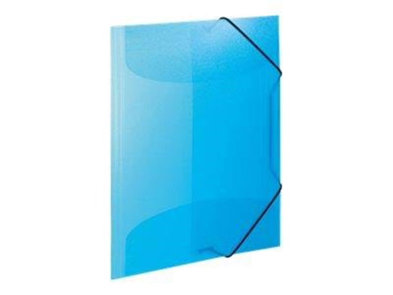 HERMA 3-flap folder - for A3 - translucent light blue