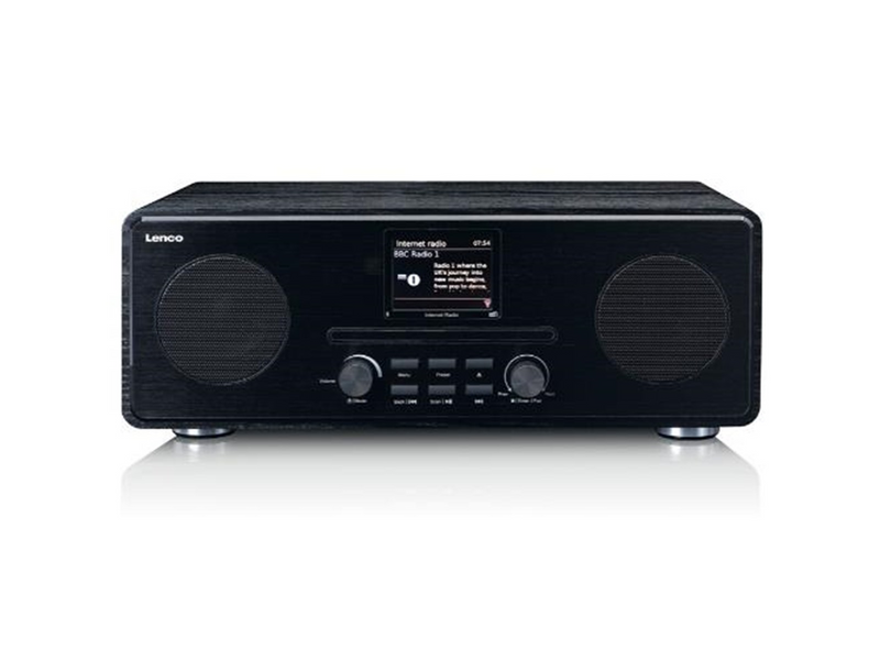 Lenco IR DAB+ FM radio with CD BT and RC - DAB+/FM - schwarz