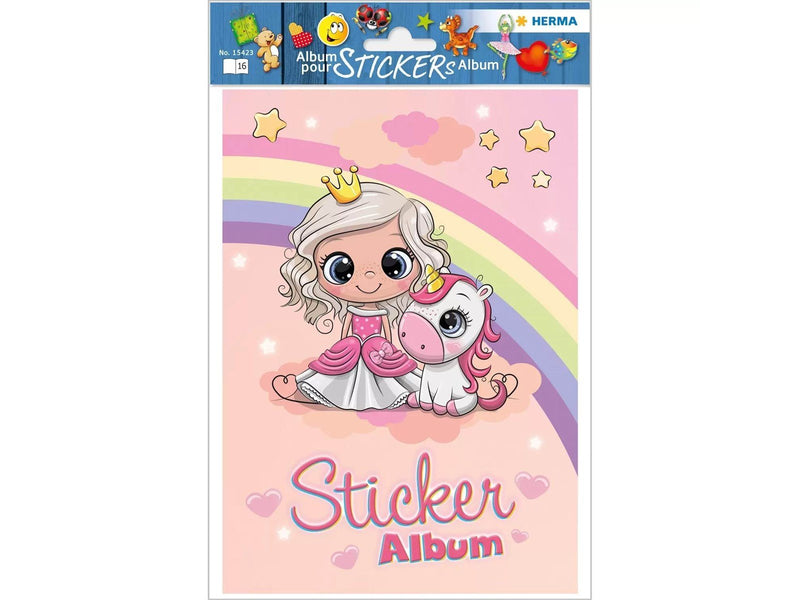HERMA Sticker album Princess Sweetie A5 (16 pages blank)