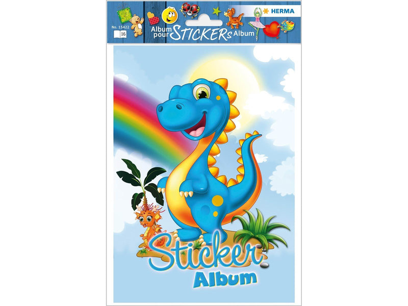 HERMA Sticker album Dinos A5 (16 pages blank)