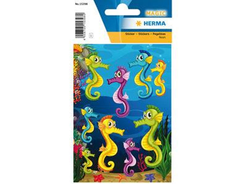HERMA Stickers seahorse luminous