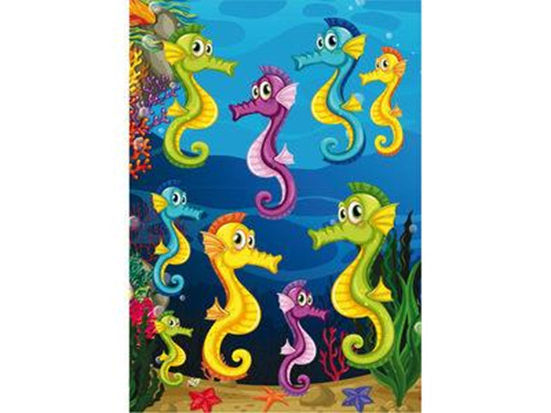 HERMA Stickers seahorse luminous