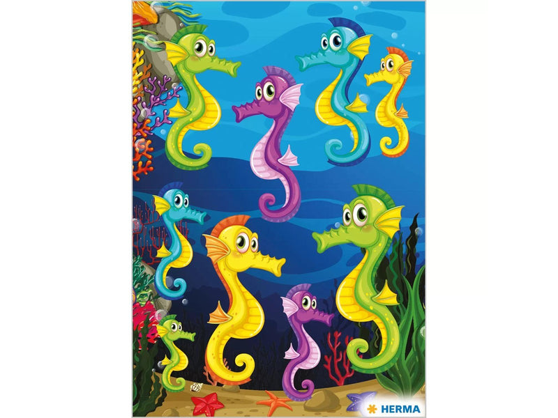 HERMA Stickers seahorse luminous